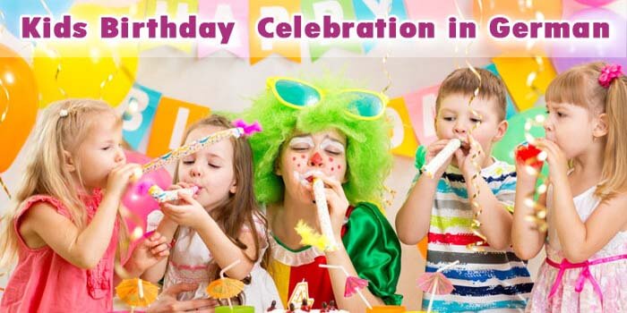 Celebrating Kids Birthday in German Style and its Etiquette