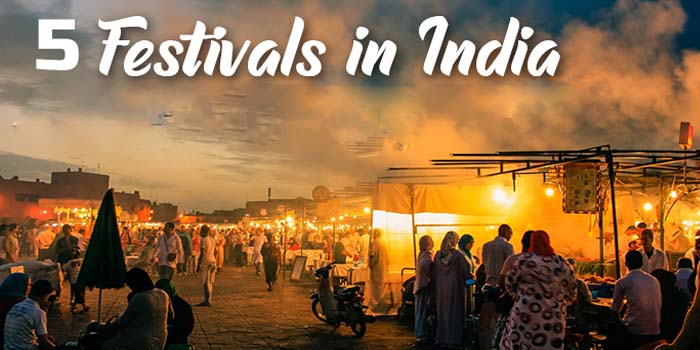 5 Festivals in India with the longest Celebration in 2019/2020