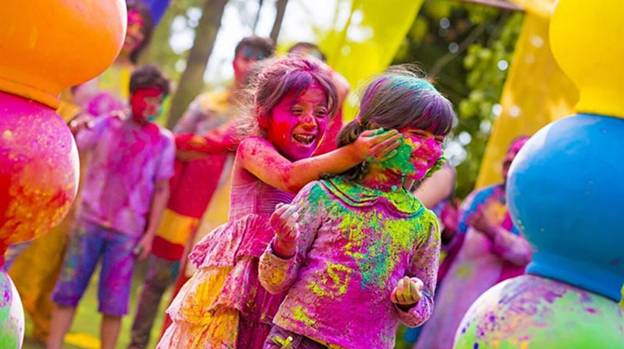 Holi, Festival of Colours, 3 days celebration