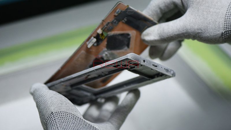 Renovating Solution with Samsung Galaxy Note 8 Broken Screen Glass Repair