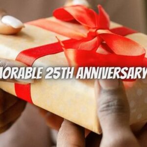 Celebrate Love and Togetherness: Memorable 25th Anniversary Gift Ideas