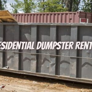 Residential Dumpster Rental: A Solution for Every Space