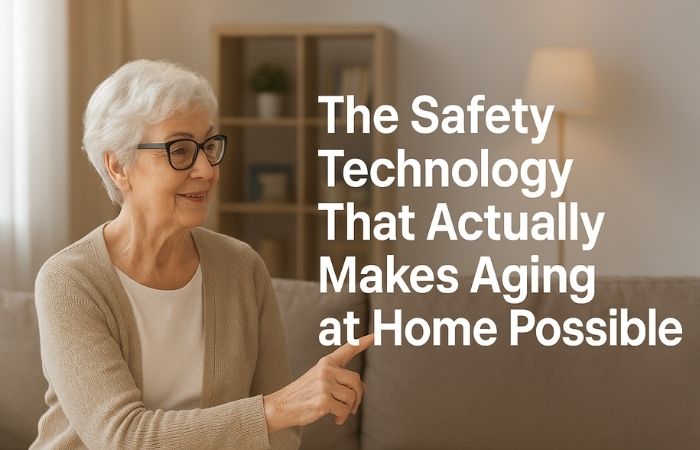 The Safety Technology That Actually Makes Aging at Home Possible