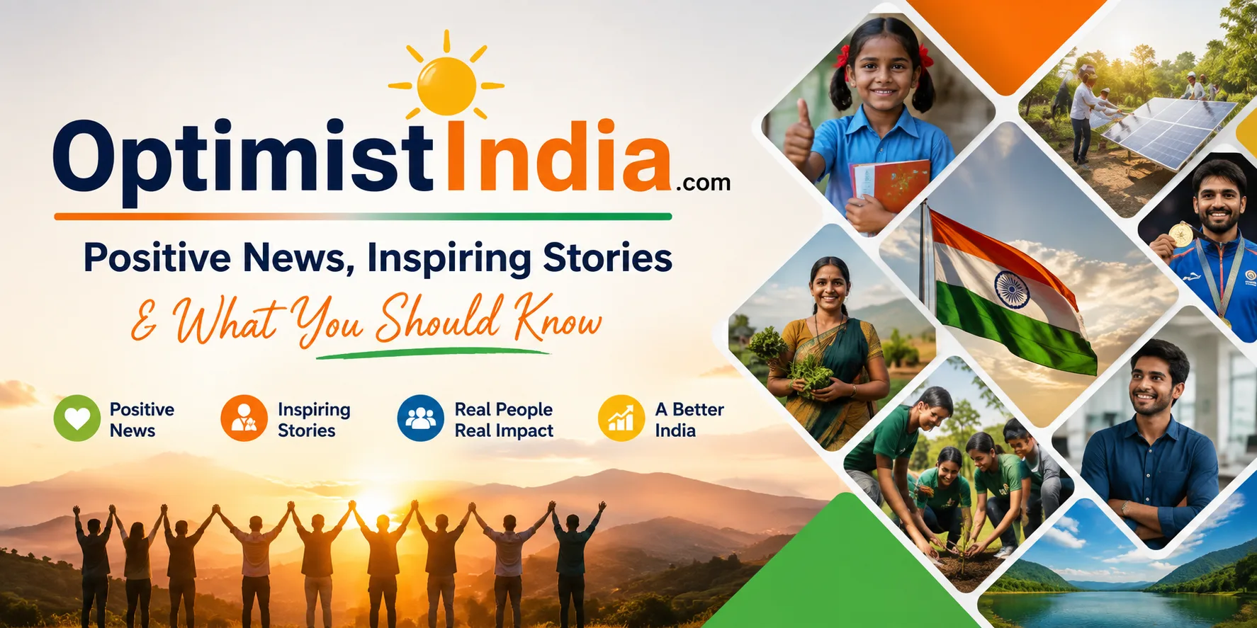 OptimistIndia Com: Positive News, Inspiring Stories & What You Should Know